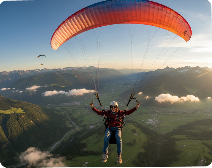 一辈子只跳一次的滑翔伞🪂 